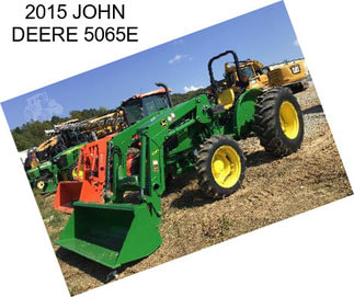 2015 JOHN DEERE 5065E