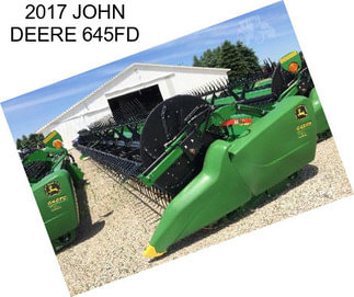 2017 JOHN DEERE 645FD