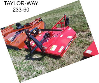 TAYLOR-WAY 233-60