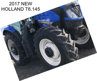 2017 NEW HOLLAND T6.145