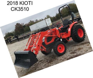 2018 KIOTI CK3510