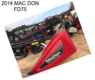 2014 MAC DON FD75