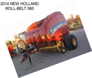 2014 NEW HOLLAND ROLL-BELT 560