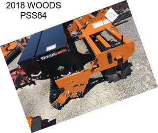 2018 WOODS PSS84