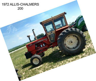 1972 ALLIS-CHALMERS 200