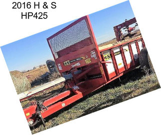 2016 H & S HP425