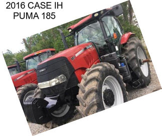 2016 CASE IH PUMA 185