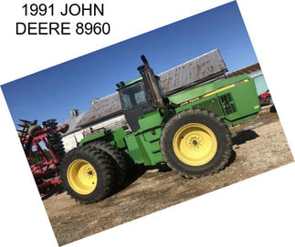 1991 JOHN DEERE 8960
