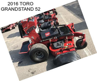 2016 TORO GRANDSTAND 52