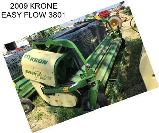 2009 KRONE EASY FLOW 3801