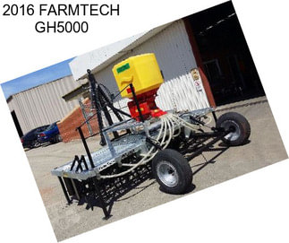 2016 FARMTECH GH5000