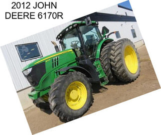 2012 JOHN DEERE 6170R