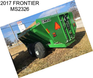 2017 FRONTIER MS2326