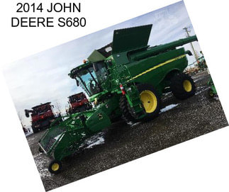 2014 JOHN DEERE S680