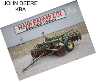 JOHN DEERE KBA