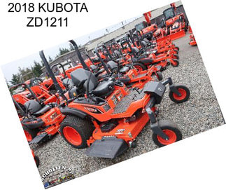 2018 KUBOTA ZD1211