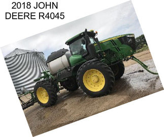 2018 JOHN DEERE R4045