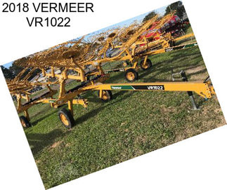 2018 VERMEER VR1022