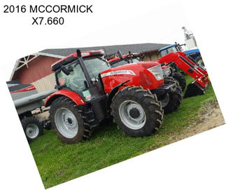 2016 MCCORMICK X7.660