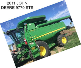 2011 JOHN DEERE 9770 STS