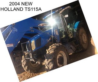 2004 NEW HOLLAND TS115A