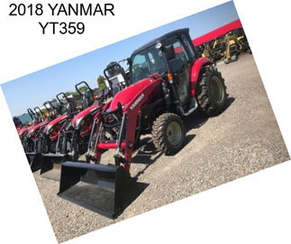 2018 YANMAR YT359