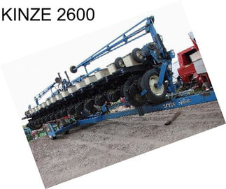 KINZE 2600