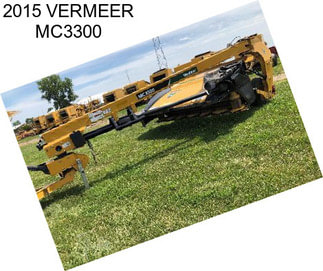 2015 VERMEER MC3300