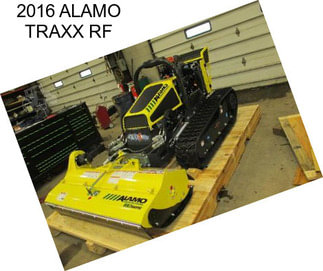 2016 ALAMO TRAXX RF