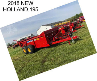 2018 NEW HOLLAND 195