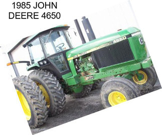 1985 JOHN DEERE 4650