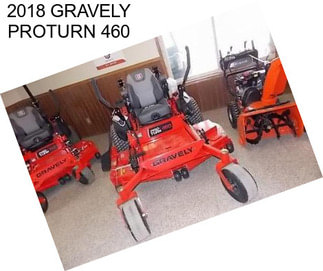 2018 GRAVELY PROTURN 460