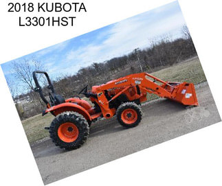 2018 KUBOTA L3301HST