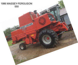 1986 MASSEY-FERGUSON 550