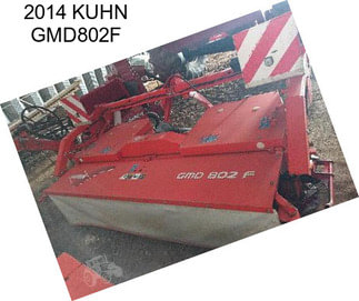 2014 KUHN GMD802F