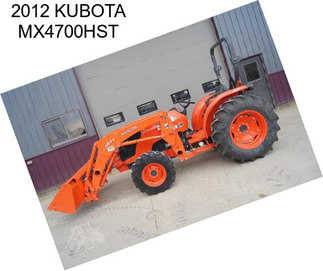 2012 KUBOTA MX4700HST