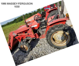 1986 MASSEY-FERGUSON 1030