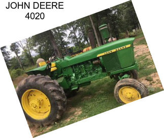 JOHN DEERE 4020