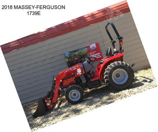 2018 MASSEY-FERGUSON 1739E