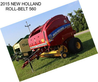 2015 NEW HOLLAND ROLL-BELT 560