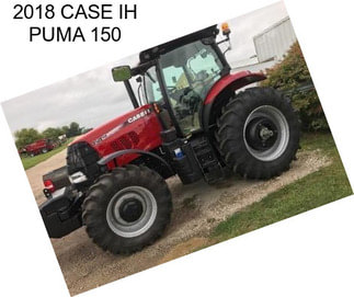 2018 CASE IH PUMA 150