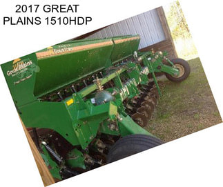 2017 GREAT PLAINS 1510HDP