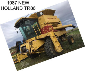 1987 NEW HOLLAND TR86