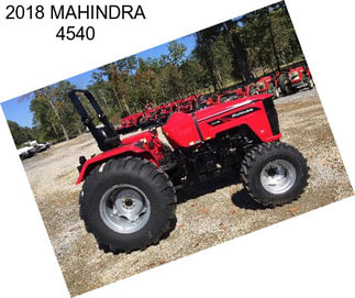 2018 MAHINDRA 4540