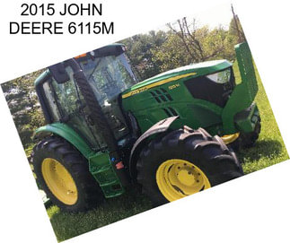 2015 JOHN DEERE 6115M