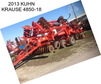 2013 KUHN KRAUSE 4850-18