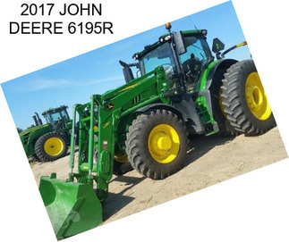 2017 JOHN DEERE 6195R