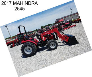 2017 MAHINDRA 2545