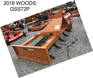 2018 WOODS GSS72P