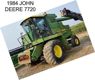 1984 JOHN DEERE 7720